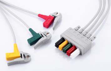 ЭКГ провода, 3 отв., 0.6 м, взр., модель EL6302A