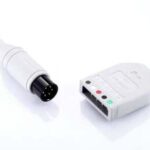 Магистральный ЭКГ-кабель, 6-контакт., 3/5 отв., 3 м, взр./дет., модель EV6101