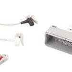 EY6304A 3-канальный электродный провод, телеметрия, AHA, клипса, взрослый/детский, 0.8 м, водонепроницаемый