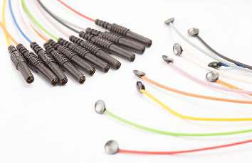 Чашечковые электроды для ЭЭГ, многораз, Ag/AgCl, диаметр 10 мм, дет/нео, 10 шт