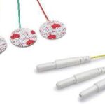 Одноразовые неонатальные 3-канальные предпроводные электроды, радиотранслуцентные, IEC, 60 см