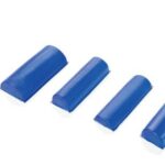 Короткий гелевый валик полукруглый, большой, модель P35LX