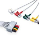 ЭКГ провода, 5 отв., 1 м/1.4 м., взр./дет., модель EL6504A