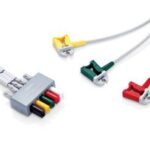 Кабель на 3 отв. ЭКГ (зажим)