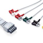 Провода ЭКГ для конечностей, 12 отв., 0.8 м, взр./дет., модель EL6802A