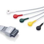 ЭКГ провода, 0.8 м, взр./дет., модель EL6802B