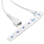 520N Одноразовый SpO датчик, без клея, взр (>30 кг) / нео(<3 кг), 1 м