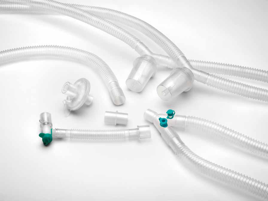 Одноразовый дыхательный контур взрослый