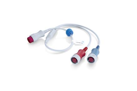 IM2212 — Кабель PiCCO 12-контактный Y-образный IBP короткий