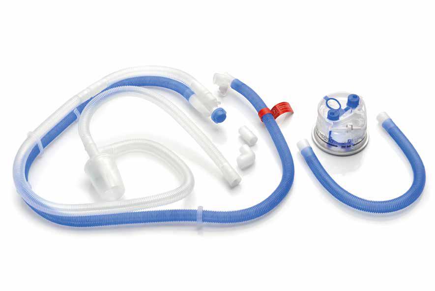 Одноразовый комплект одиночного подогреваемого дыхательного контура F&P (взрослый)