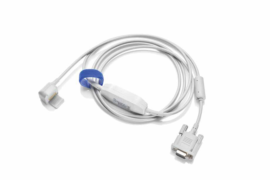 Многоразовый кабель для термального неонатального датчика потока