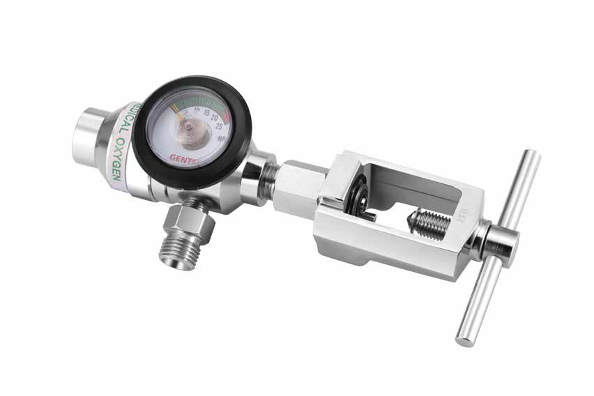 Газовый клапан, редуктор высокого давления для баллонов, 14 МПа