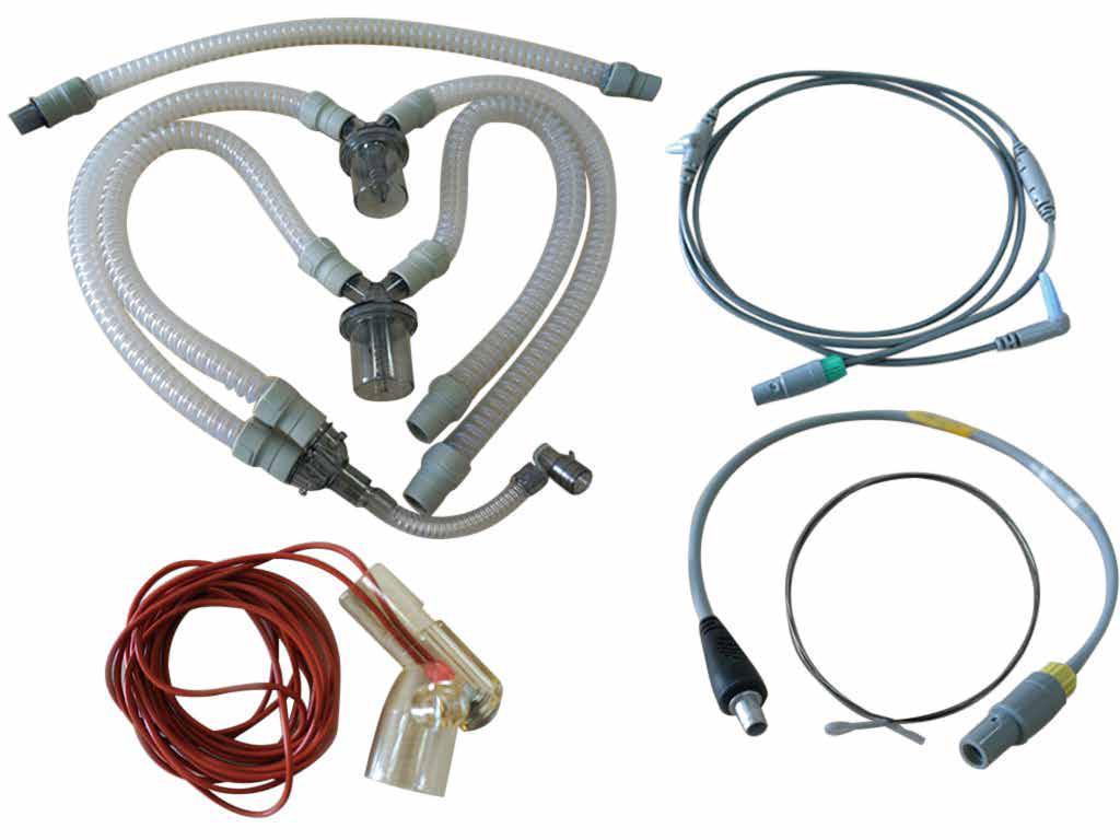 Многоразовый комплект подогреваемого дыхательного контура для аппарата JK530 (взрослый)