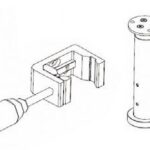 Стойка нижняя с зажимом для модуля расширения