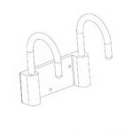 Крючок для поручня кровати