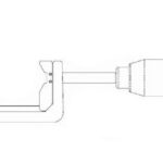 Зажим для поручня кровати